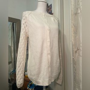 Vintage cream cardigan